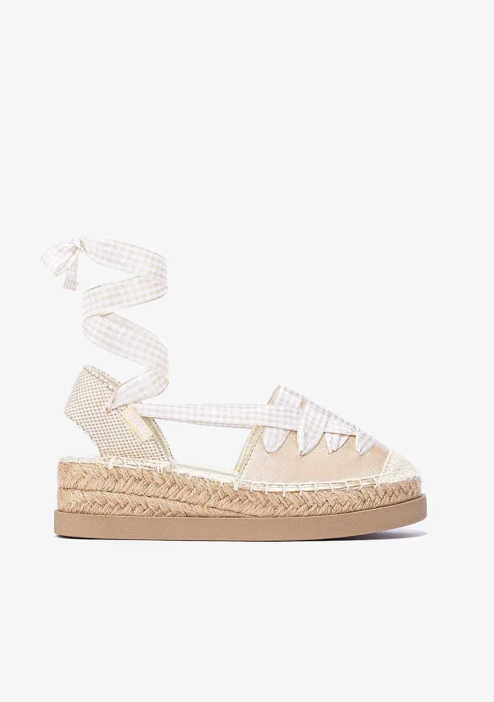 Sapatos De Cerimónia-Conguitos Alpercatas Cunha Dourada De Menina Metalizadas P&B