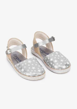 Alpercatas-Conguitos Alpercatas Femininas Star Silver Glow