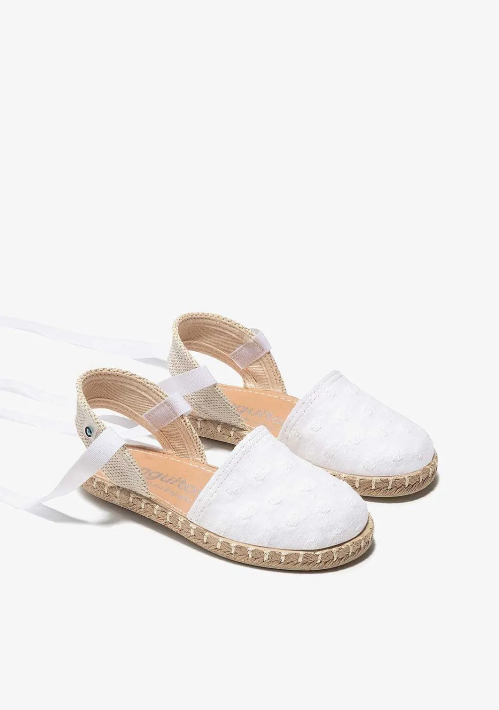 Sapatos De Cerimónia-Conguitos Alpercatas Moles Brancas