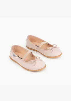 Sapatos Rasos-Conguitos Bailarinas Basicas Rosa De Menina