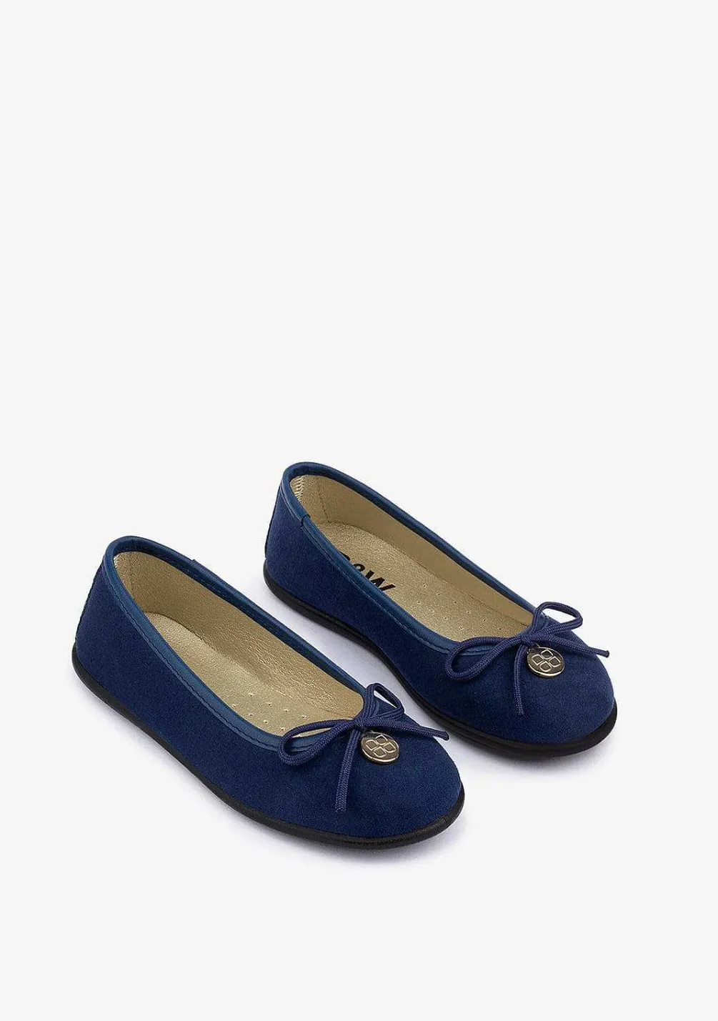 Sapatos Rasos-Conguitos Bailarinas Da Marinha Feminina