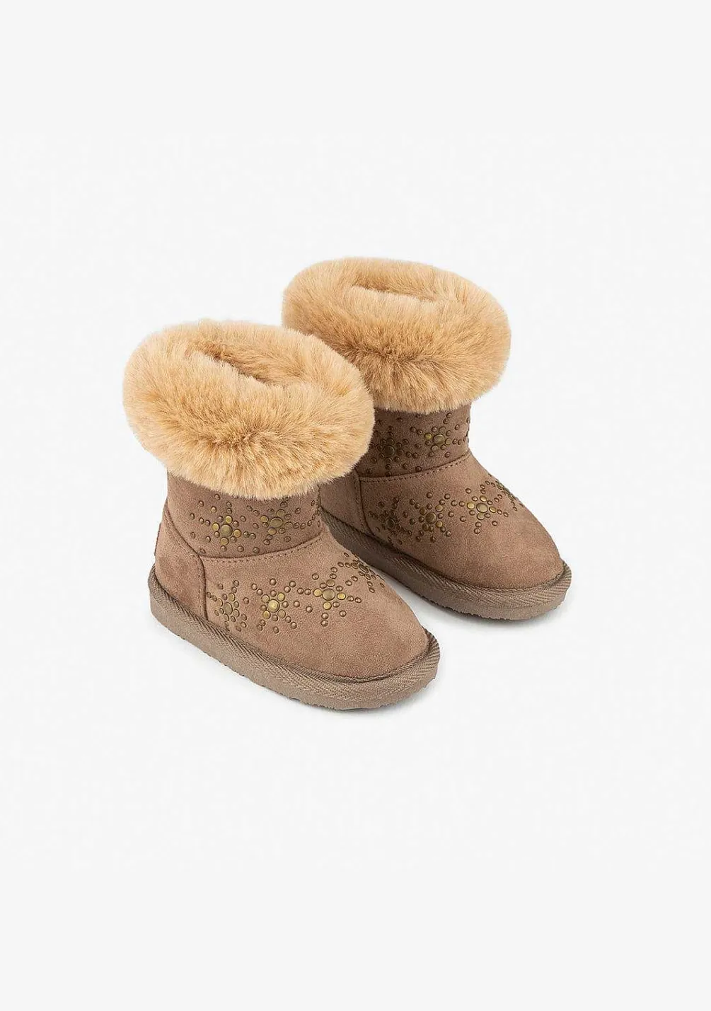Botas Australianas-Conguitos Botas Australianas De Neve Taupe Para Bebé