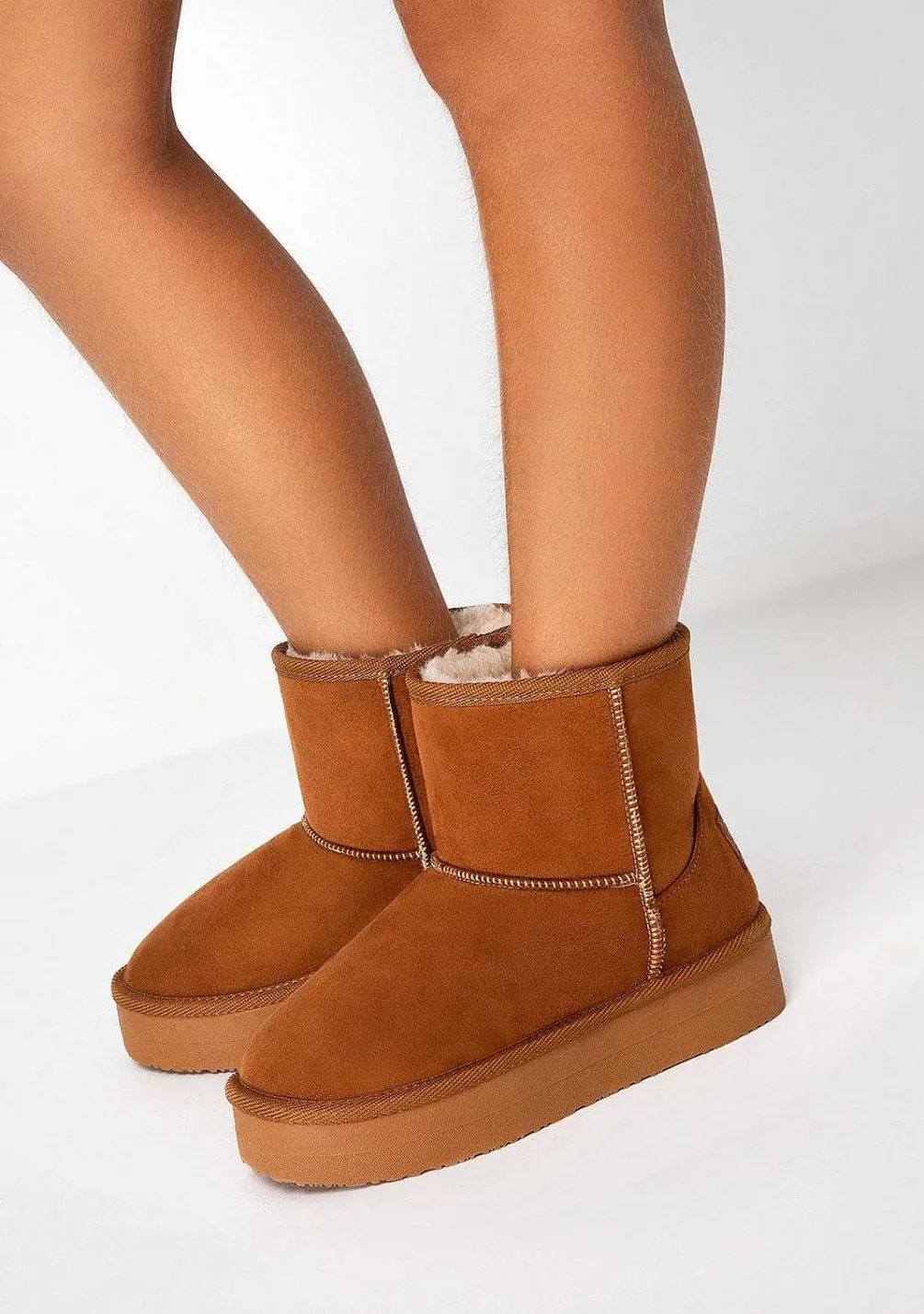Botas-Conguitos Botas Australianas Tan Repelente De Agua P&B