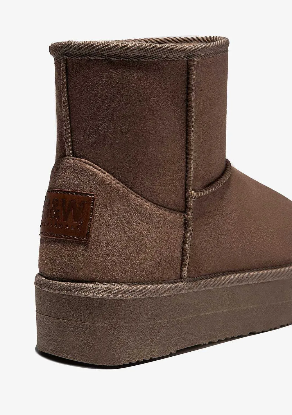 Botas-Conguitos Botas Australianas Taupe Repelente De Agua P&B