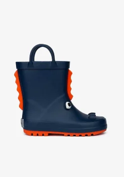 Botas De Chuva-Conguitos Botas De Chuva De Dinossauro Da Marinha De Borracha