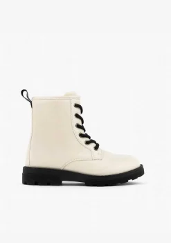 Botas-Conguitos Botins Antik Bege De Menina
