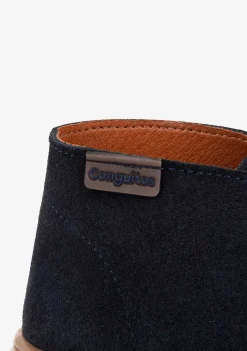 Sapatos De Menino-Conguitos Botins Safari Menino Azul Marinho