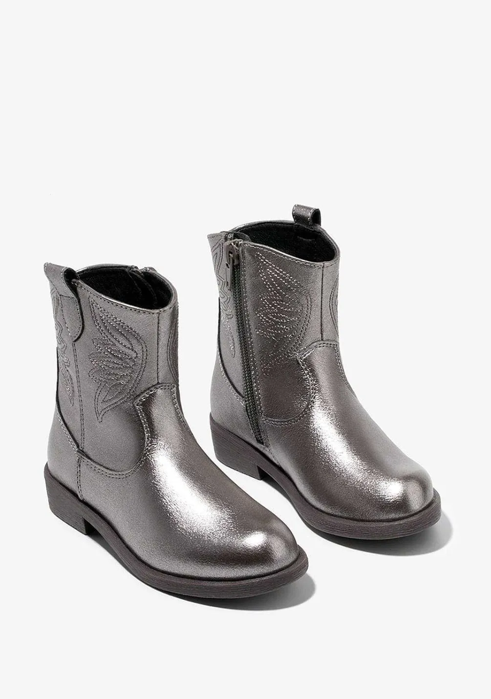 Botas-Conguitos Botins De Cowboy Com Chumbo Para Menina