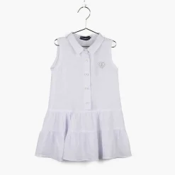 Vestidos-Conguitos Camisa Branca De Menina