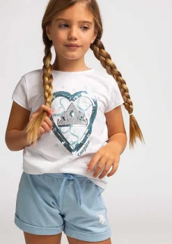 Camisetas-Conguitos Camiseta Feminina Com Lantejoulas Fantasia