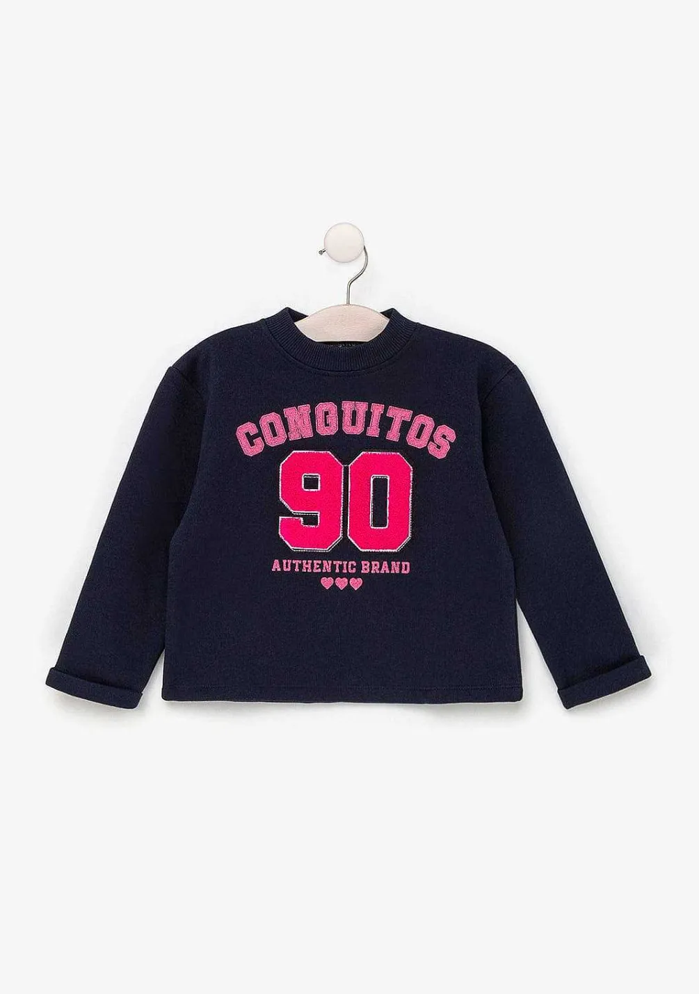 Camisetas-Conguitos Camisola Azul Marinho Menina