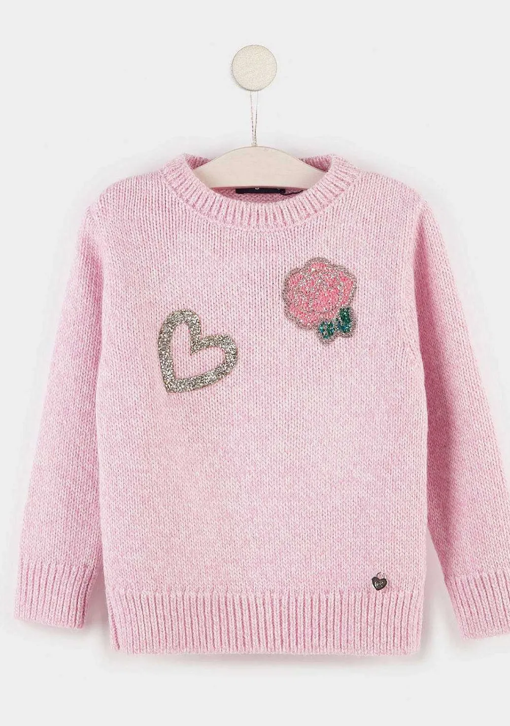 Roupas De Menina-Conguitos Camisola Flores Rosa Menina