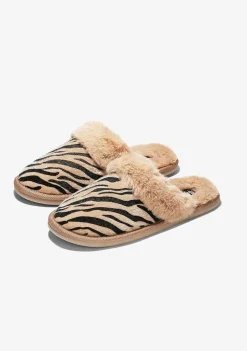 Chinelos Para Casa-Conguitos Chinelo Zebra Para Casa