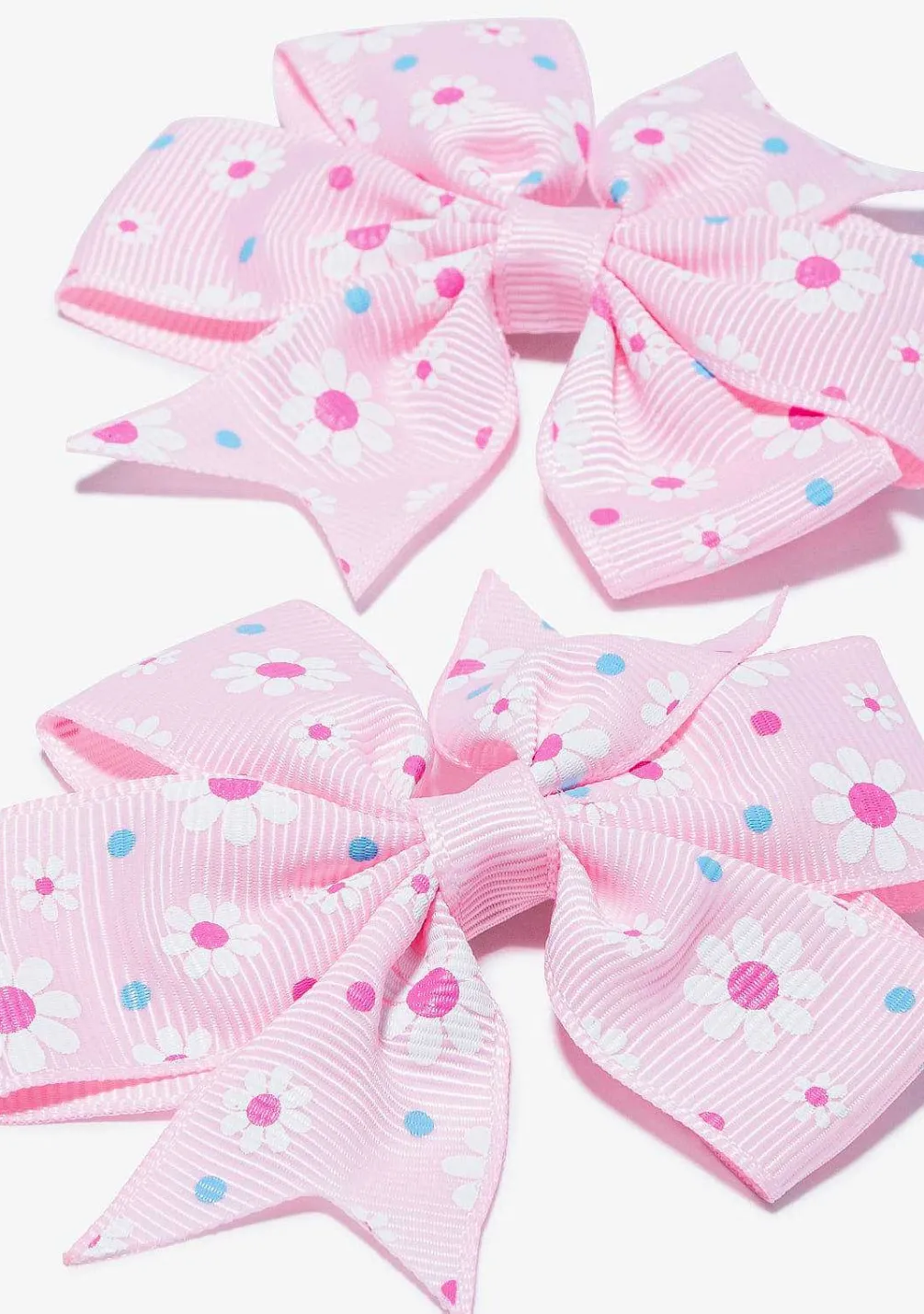 Todos Os Acessórios-Conguitos Conjunto De Lacos De Flores Rosa