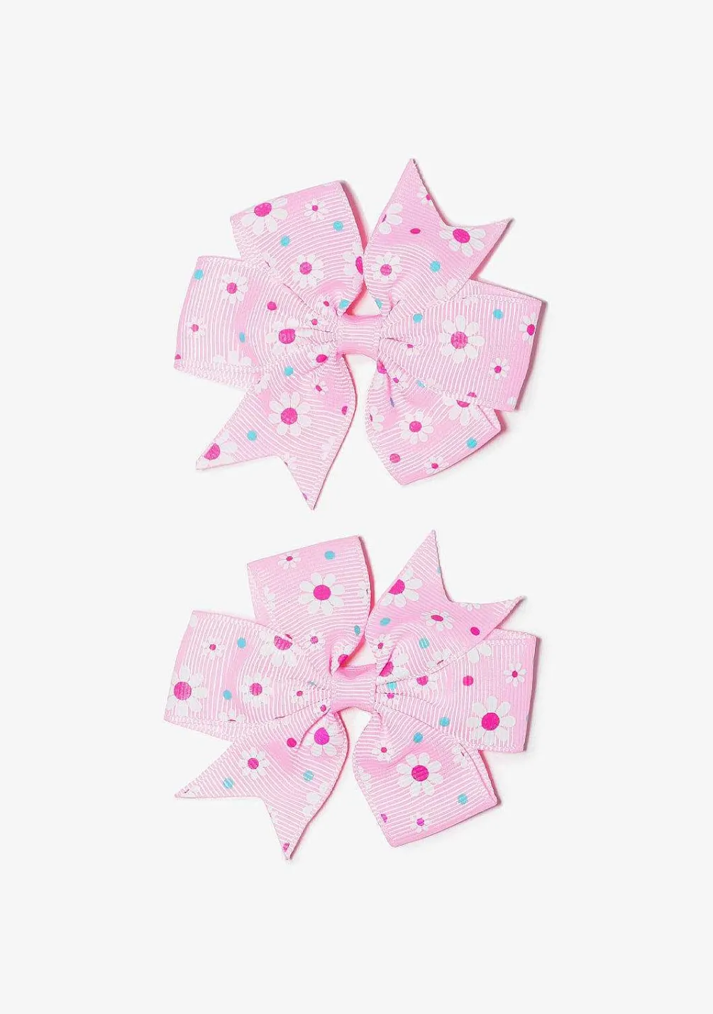 Todos Os Acessórios-Conguitos Conjunto De Lacos De Flores Rosa