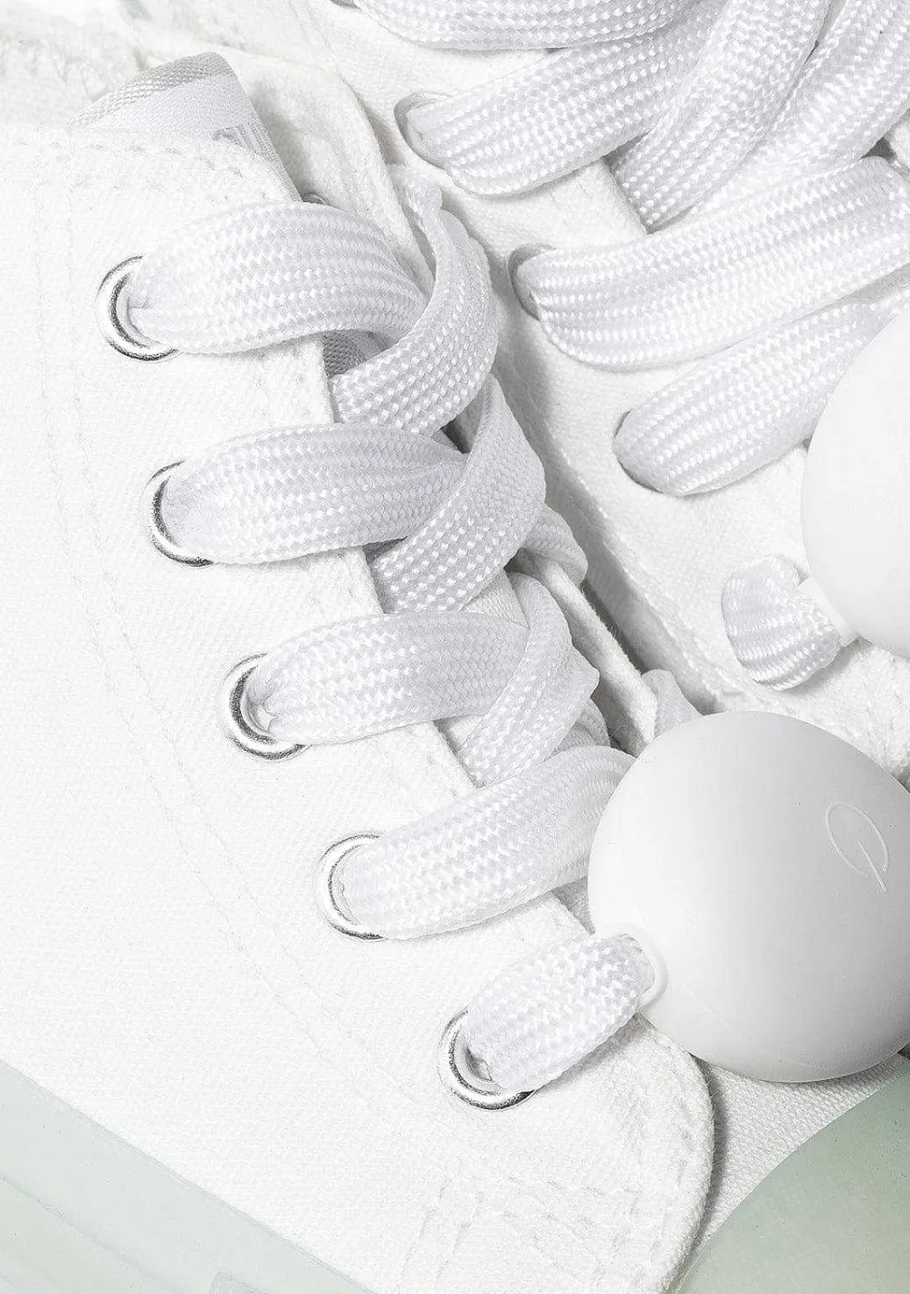 Tênis Com Luzes-Conguitos Cordao Branco Unissex Com Luzes Tênis Hi-Top Lona