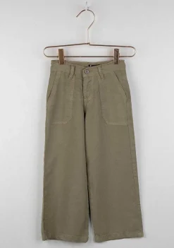 Calcas E Leggings-Conguitos Culotte Caqui De Menina