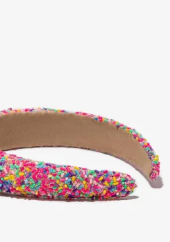 Todos Os Acessórios-Conguitos Fita Para A Cabeca Granulada Multicolorida