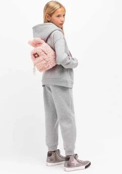 Roupas De Menina-Conguitos Joggers Basicos Cinzentos De Menina