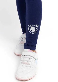 Roupas De Menina-Conguitos Leggings Unicornio Marinho Menina