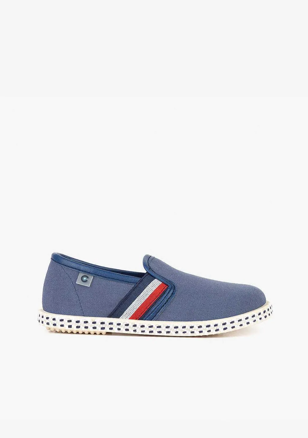 Tênis-Conguitos Lona Azul Menino