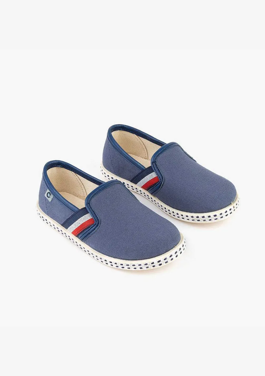 Tênis-Conguitos Lona Azul Menino