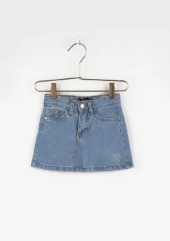 Saias-Conguitos Mini Saia Jeans Feminina