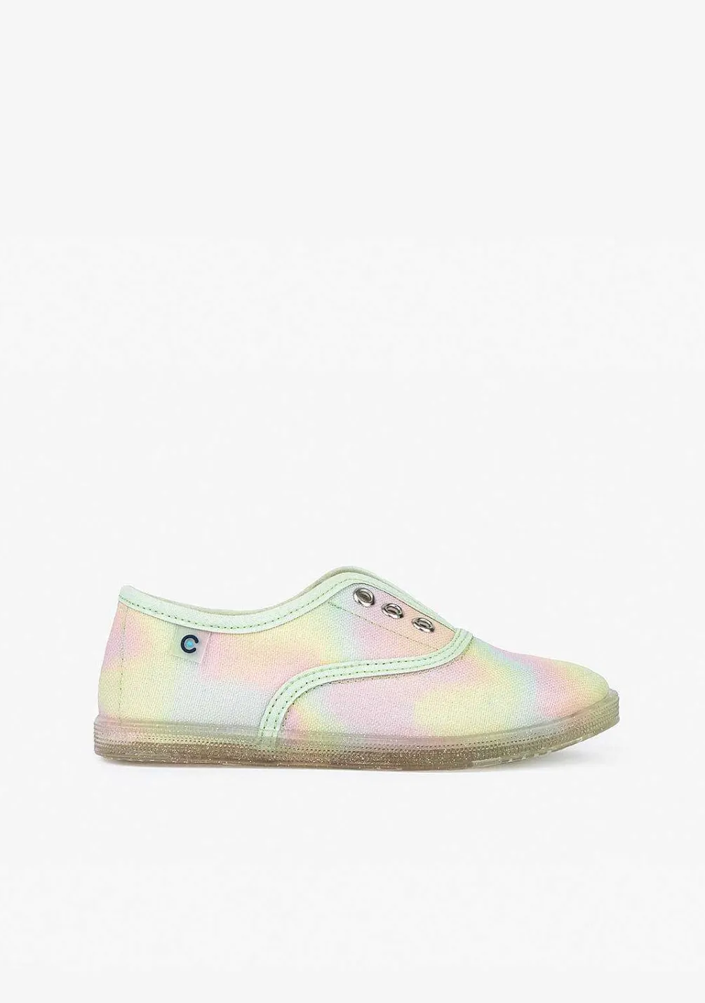 Tênis-Conguitos Plimsolls Ecologicos Tie Dye