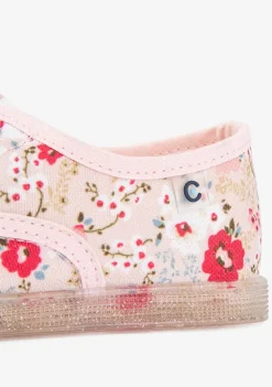 Tênis-Conguitos Plimsolls Florais Ecologicos