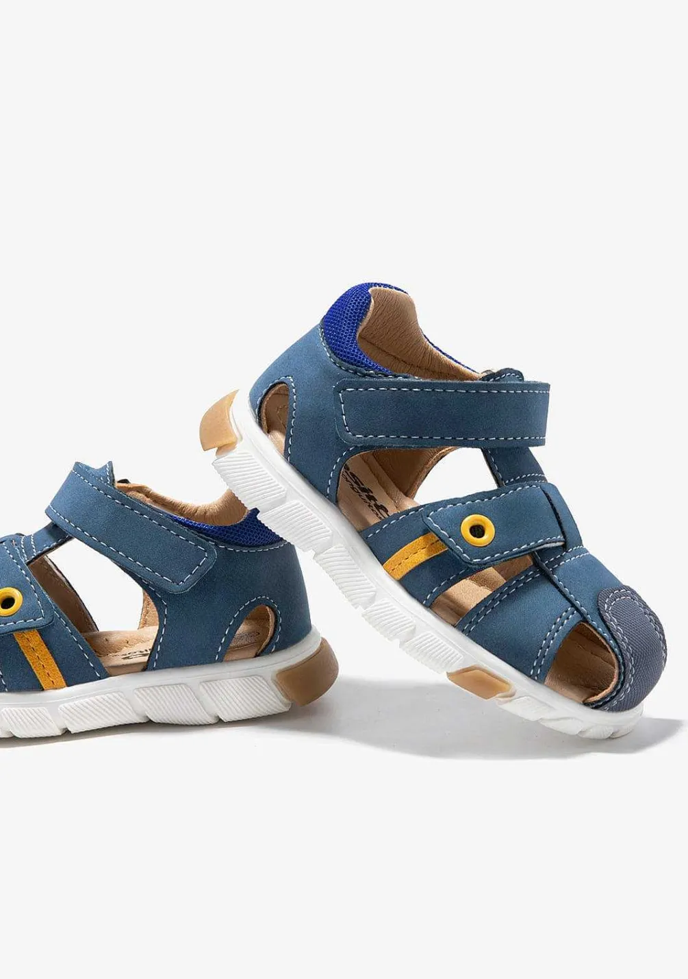 Sapatos De Menina-Conguitos Sandálias Azul Bebé