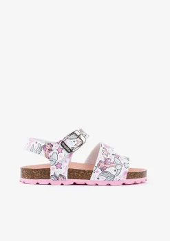 Sandálias-Conguitos Sandálias Bio Para Menina Com Estampa Multi Sereia