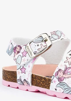 Sandálias-Conguitos Sandálias Bio Para Menina Com Estampa Multi Sereia