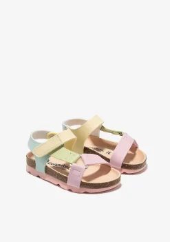Sapatos De Menina-Conguitos Sandálias Bio Rosa
