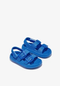 Sapatos De Menina-Conguitos Sandálias Eva Azul