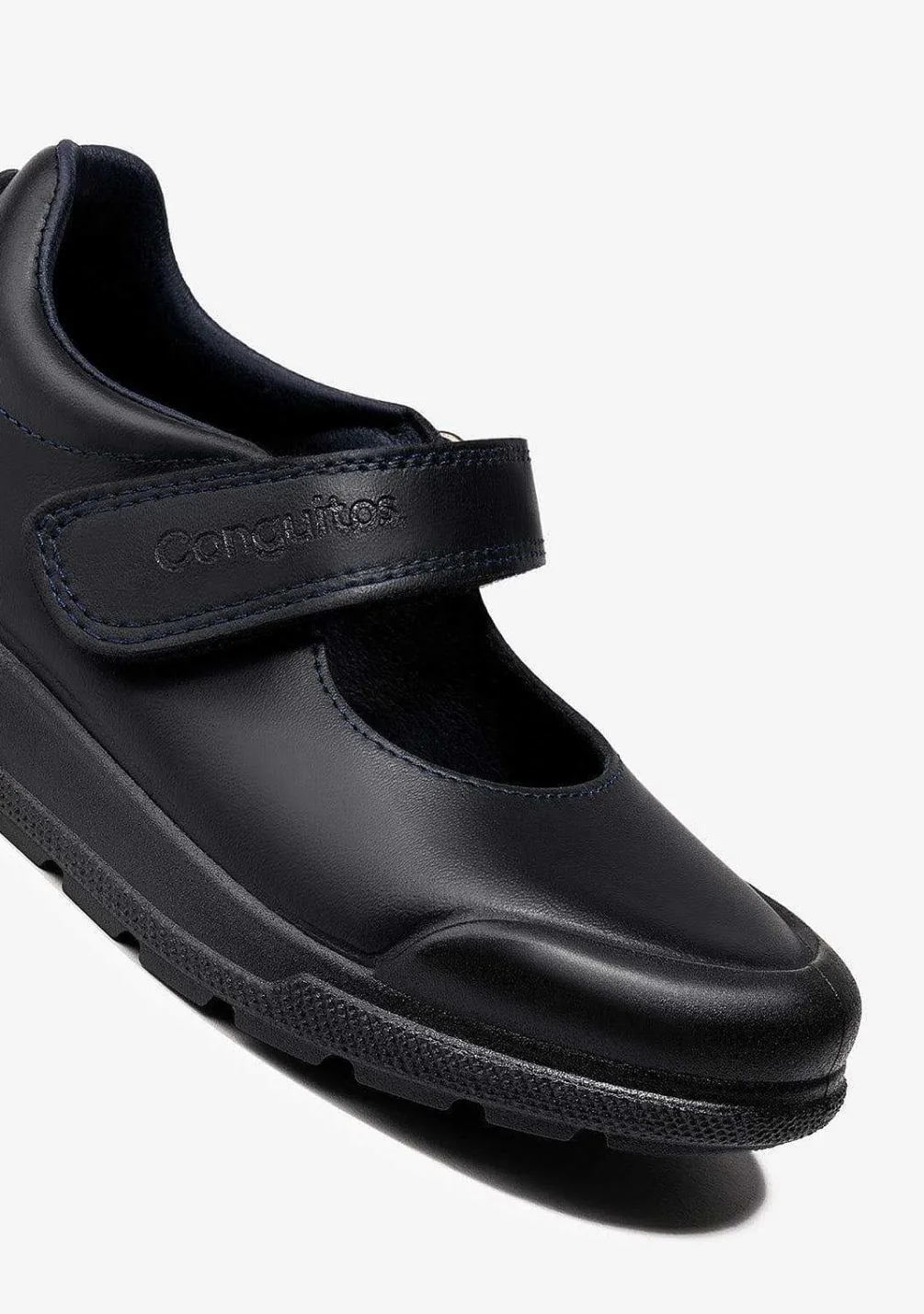 Sapatos De Menina-Conguitos Sapatos Escolares Indestrutiveis Da Marinha Para Meninas