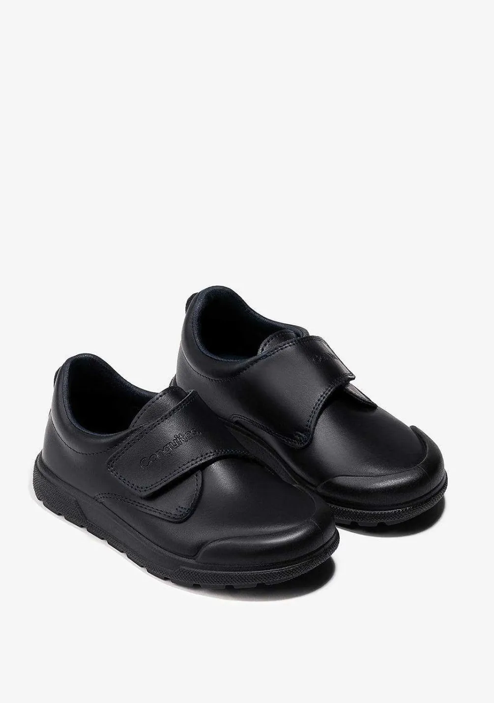 Calçados Escolares-Conguitos Sapatos Escolares Indestrutiveis Da Marinha Para Menino