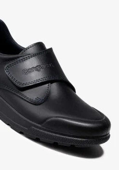 Calçados Escolares-Conguitos Sapatos Escolares Indestrutiveis Da Marinha Para Menino