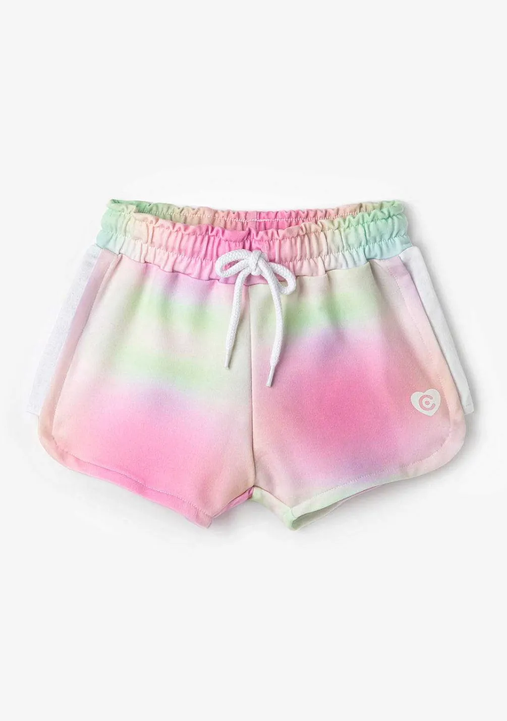 Roupas De Menina-Conguitos Shorts Esportivos Tie Dye