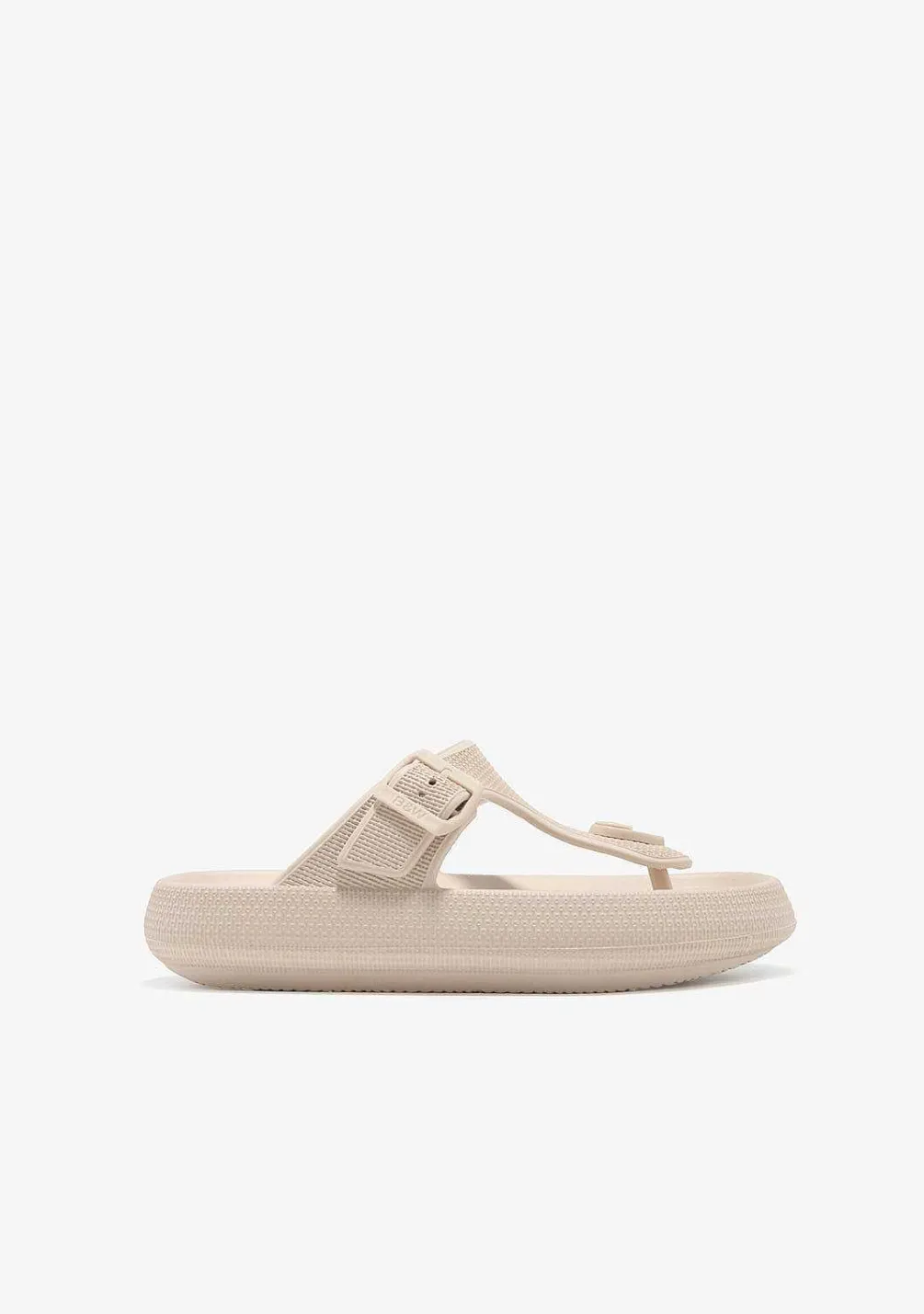 Sapatos De Menina-Conguitos Slides De Fivela Bege