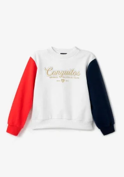 Roupas De Menina-Conguitos Sweatshirt Nautica Multicor
