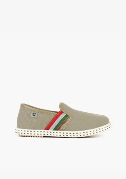 Tênis-Conguitos Tela Caqui Masculina