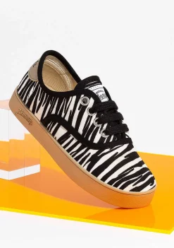 Tênis-Conguitos Tênis Ecologico Zebra Mercredy