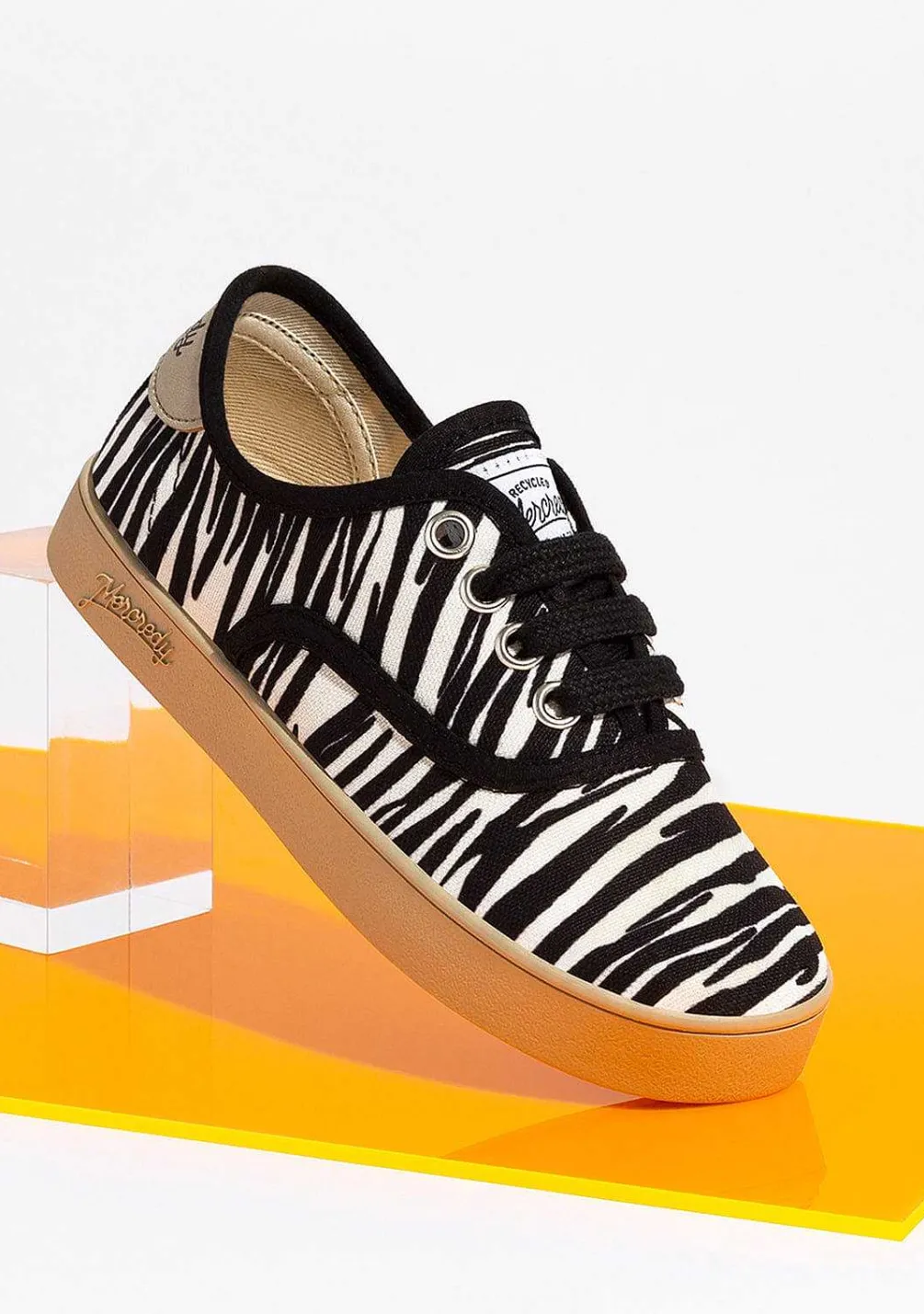 Tênis-Conguitos Tênis Ecologico Zebra Mercredy