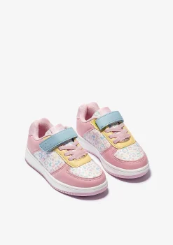 Sapatos De Menina-Conguitos Tênis Elastico Leopardo Multicolor