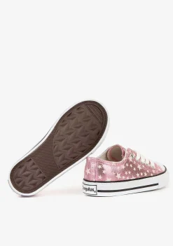 Tênis Casuais-Conguitos Tênis Estrelas Rosa De Menina