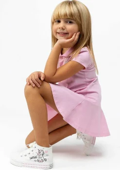 Tênis Casuais-Conguitos Tênis Feminino Cano Alto Com Estampa De Unicornio