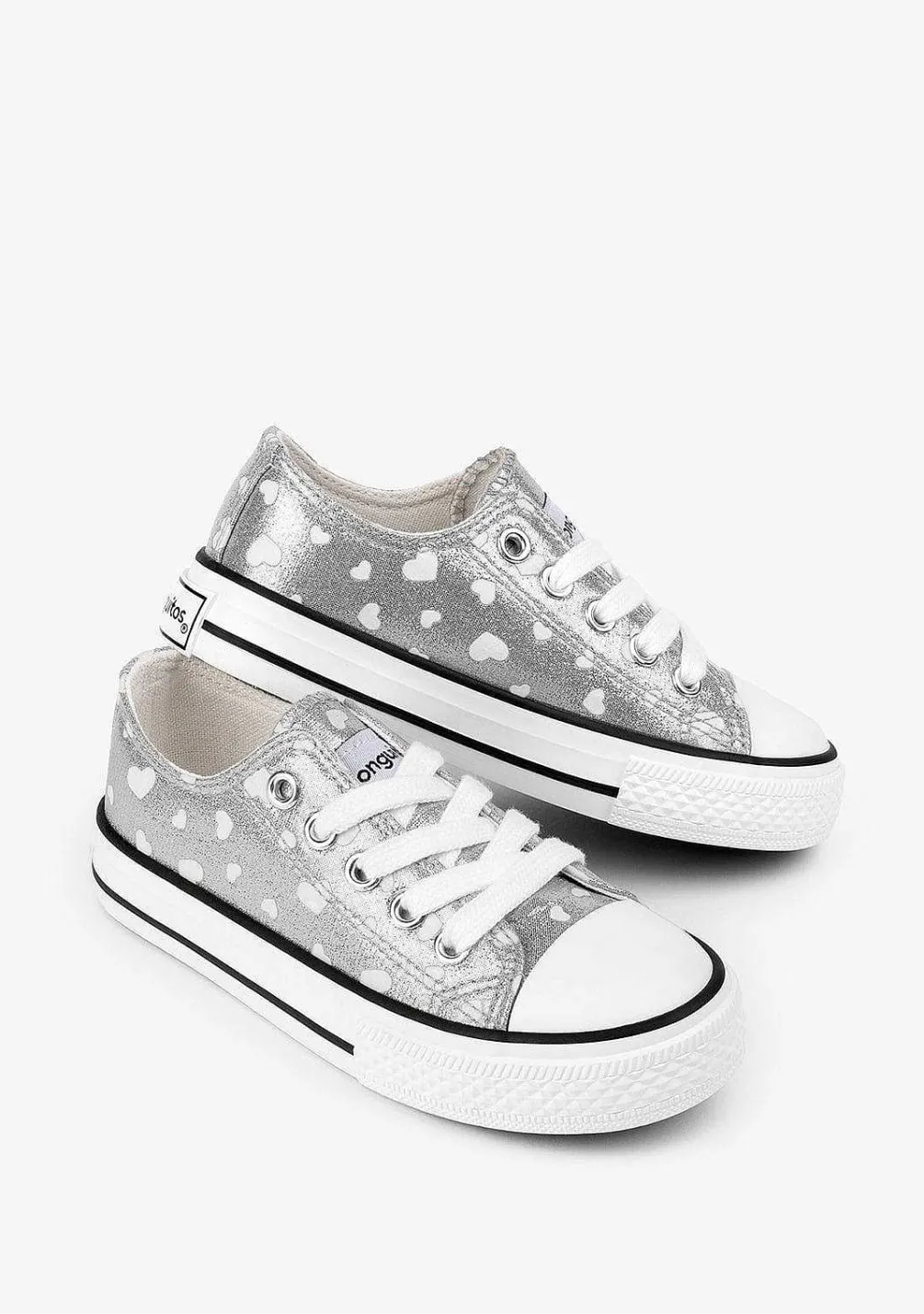 Tênis Casuais-Conguitos Tênis Feminino Prateado Que Brilha No Escuro