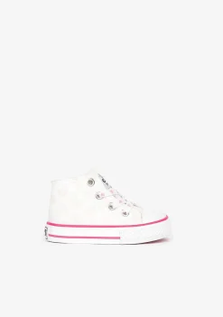 Tênis Casuais-Conguitos Tênis Hi-Top Branco Luz Solar Para Bebé