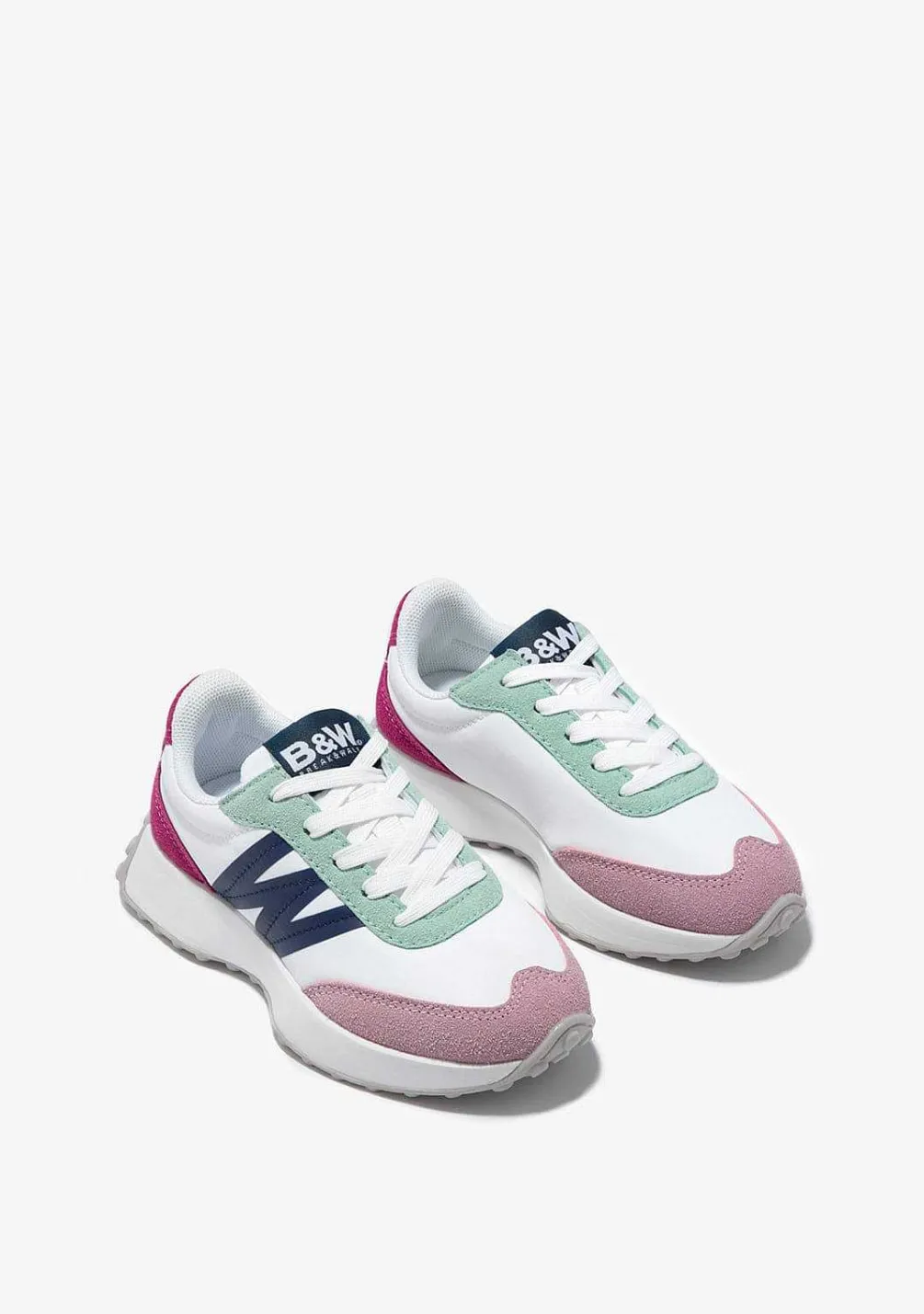Sapatos De Menina-Conguitos Tênis Multicolor P&B
