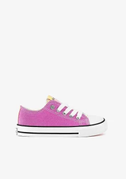 Tênis Casuais-Conguitos Tênis Multicoloridos De Luz Solar Para Menina